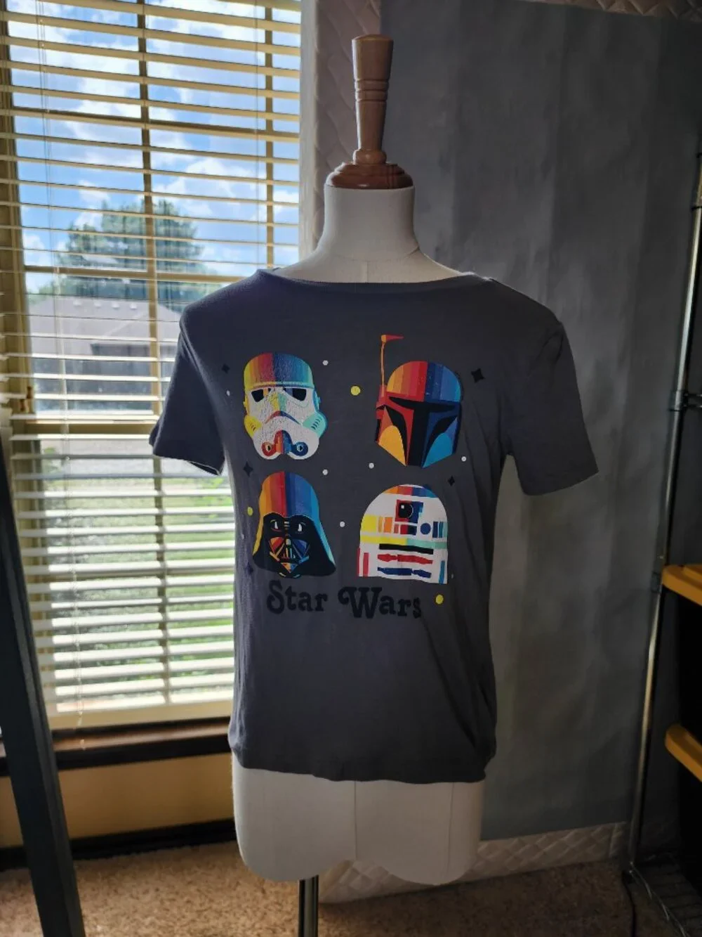 Old Navy Boys Gray Star Wars Graphic Tee S